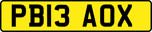 PB13AOX