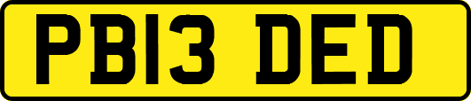 PB13DED