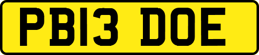 PB13DOE