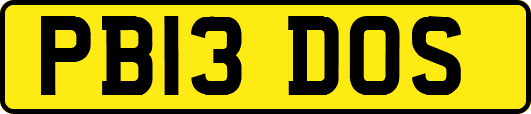 PB13DOS