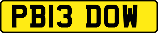 PB13DOW