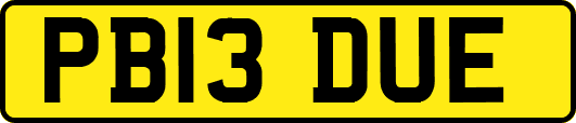 PB13DUE
