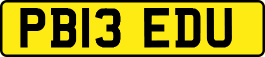 PB13EDU