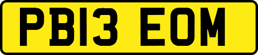 PB13EOM