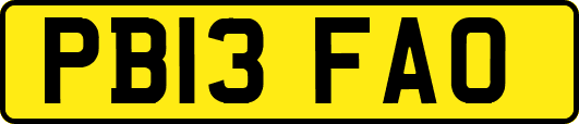 PB13FAO
