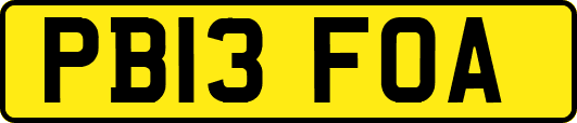 PB13FOA
