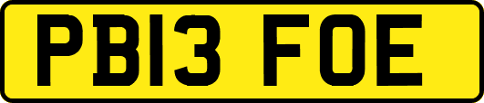 PB13FOE