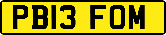 PB13FOM