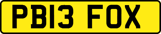 PB13FOX
