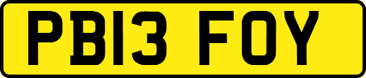 PB13FOY