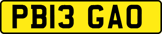 PB13GAO