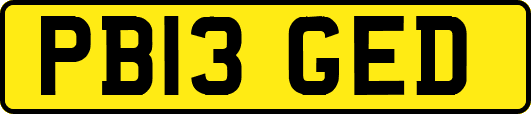 PB13GED