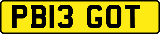 PB13GOT