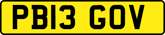 PB13GOV