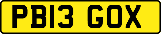 PB13GOX