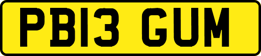 PB13GUM