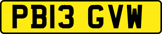 PB13GVW