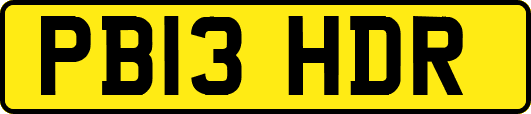 PB13HDR
