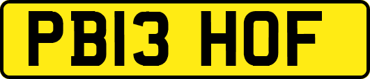 PB13HOF
