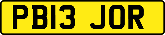 PB13JOR
