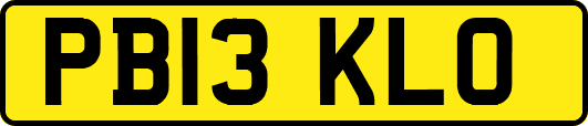 PB13KLO