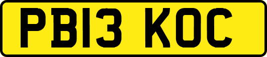 PB13KOC
