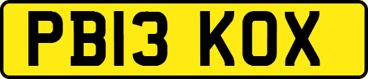 PB13KOX