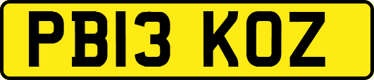 PB13KOZ