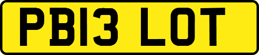 PB13LOT
