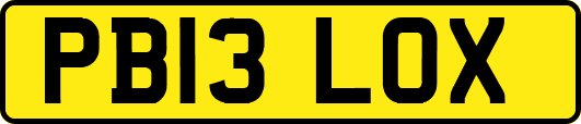 PB13LOX