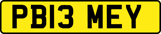 PB13MEY