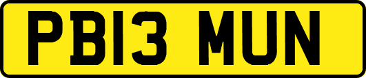 PB13MUN