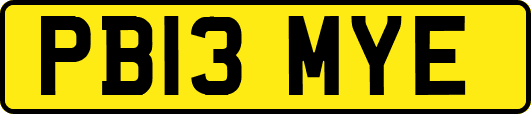PB13MYE