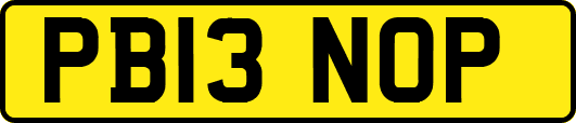 PB13NOP