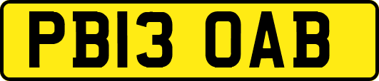 PB13OAB
