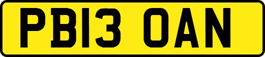 PB13OAN