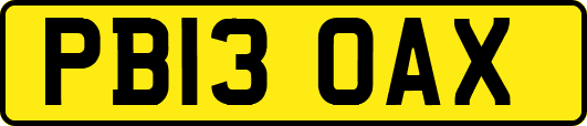 PB13OAX