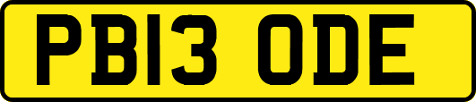 PB13ODE