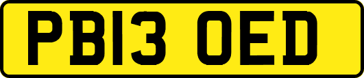 PB13OED