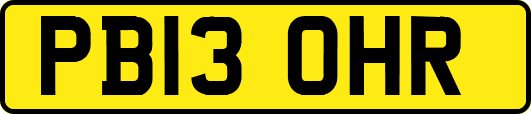 PB13OHR
