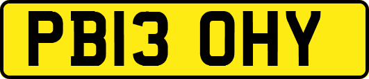PB13OHY