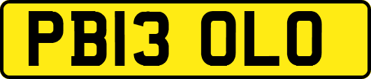 PB13OLO