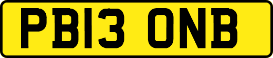 PB13ONB