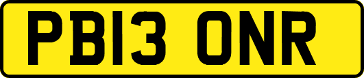 PB13ONR
