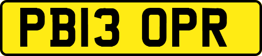 PB13OPR