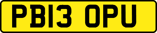 PB13OPU