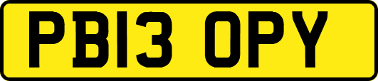 PB13OPY