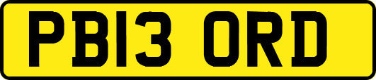 PB13ORD