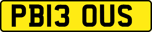 PB13OUS