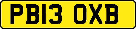 PB13OXB